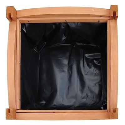 VidaXL Plantenbakken verhoogd 2 st 30x30x30 cm hout VidaXL Plantenbakken verhoogd 2 st 30x30x30 cm hout