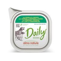 Almo Nature Daily met lam en aardappelen natvoer hond 64 x 100 g - thumbnail
