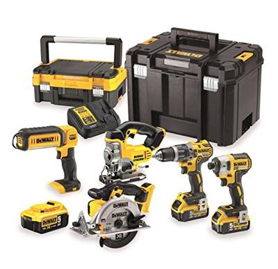 DeWALT DCK551P3T Accu combiset 5-delig 18V XR 5.0Ah in TSTAK