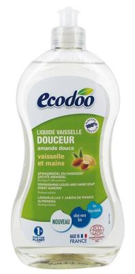 Ecodoo Afwasmiddel zacht vloeibaar amandel eco 500 Milliliter