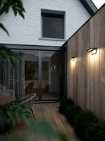 Nordlux LED Solar wandlamp Agena 5W 3000K zwart - 4802820 - thumbnail