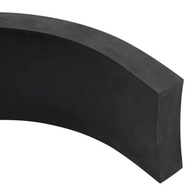 VidaXL Rubberen rand voor sneeuwploeg 180x8x2 cm zwart - thumbnail