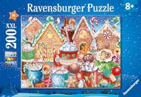 Ravensburger puzzel candy canes and cocoa 200 stukjes - thumbnail