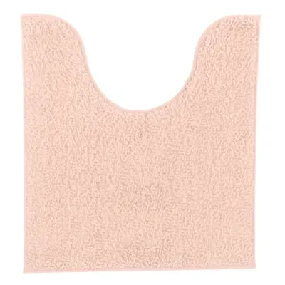 WC mat roze polyester 45 x 50 cm | 6 stuks