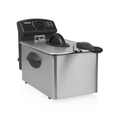 Princess 01.182642.01.001 Frituurpan 4 l 2000 W Controlelampje, Anti-aanbaklaag, Oververhittingsbeveiliging Zwart