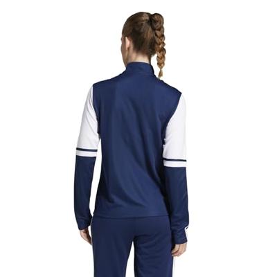 adidas Squadra 25 Trainingstrui 1/4-Zip Dames Donkerblauw Wit