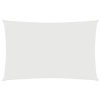Zonnescherm rechthoekig 4x7 m oxford stof wit - thumbnail