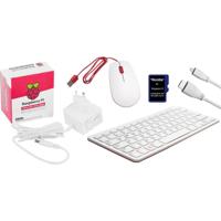 Raspberry Pi® PI400UK Desktop Computer-Kit Raspberry Pi 400 4 GB 4 x 1.8 GHz Incl. netvoeding, Incl. muis, Incl. HDMI-kabel, Incl. Noobs OS - thumbnail