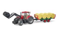 bruder bworld boer met kruiwagen en gereedschap speelfiguur - thumbnail