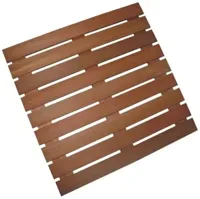 Elephant hardhouten terrastegel bangkirai 50x50x2,2 cm met fijn ribbel profiel - thumbnail