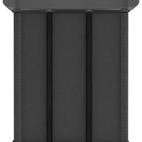 Kast met 6 vakken 103x30x72,5 cm stof grijs - thumbnail