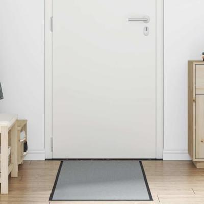 VidaXL Deurmat 60x180 cm grijs