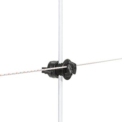 Gallagher Schroefisolator Zwart voor paal ø 4-10mm (250) - 656083 656083 - thumbnail