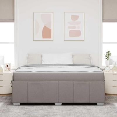 Bedframe Taupe 180 x 200 cm Stof