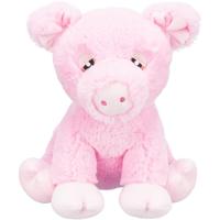 Trixie be eco varkentje edison pluche gerecycled roze - thumbnail
