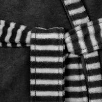 Vossen Vossen Badjas Juno schwartz S - thumbnail