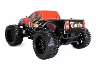 Amewi Torche Brushless 1:10 RC auto Elektro Monstertruck 4WD RTR 2,4 GHz Incl. accu en lader