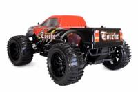 Amewi Torche Brushless 1:10 RC auto Elektro Monstertruck 4WD RTR 2,4 GHz Incl. accu en lader - thumbnail