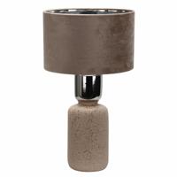 Bureaulamp DKD Home Decor Bruin Keramisch 50 W 220 V 30 x 30 x 54 cm - thumbnail