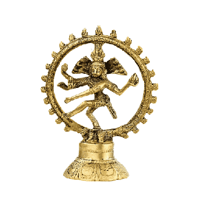 Shiva Nataraja Messing (15 cm)