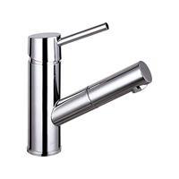 Wastafelmengkraan Sapho Paris 1-hendel Recht 18.3 cm met Uittrekbare Spray Chroom - thumbnail