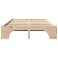 Bedframe Naturel 135 x 190 cm Massief grenenhout - thumbnail