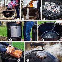 Weber Smokey Mountain Cooker 47 cm - thumbnail