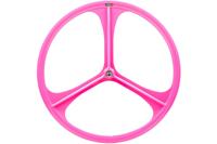 Teny Rim Tri Spoke Fixed Gear Voorwiel - Roze - thumbnail