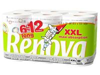 Renova keukenpapier Maxi Absorption XXL, 2-laags, 80 vel per rol, pak van 6 rollen - thumbnail