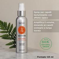 Kemon Actyva Linfa Solare Salty Texture Spray 125ml - thumbnail