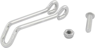 Busch & Muller Busch & müller koplamphouder "474dl" front light bracket b&m "474dl pb" long