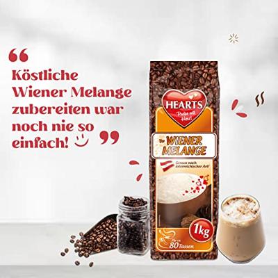 Hearts cappuccino wiener melange (10x 1000gr)