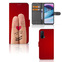 OnePlus Nord CE 5G | Wallet Case | met Pasjes | Liefde - Origineel Romantisch Cadeau - thumbnail