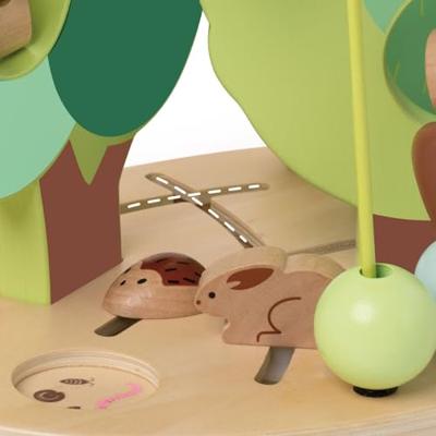 Classic World houten motoriekspiraal bos, 5dlg.