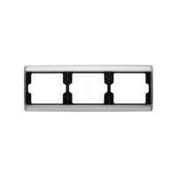 Berker arsys afdekraam 3-voudig edelstaal - thumbnail