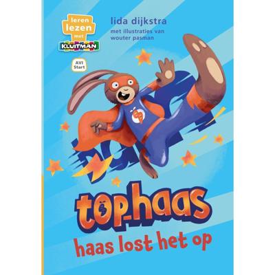 Kluitman Top-haas. haas lost het op avi start