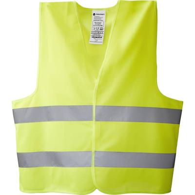 TOOLCRAFT TO-6542478 Veiligheidsvest neongeel universele maat EN ISO 20471:2013 Maat: Unisize EN ISO 20471:2013