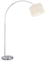 Trio Vloer schemerlampSeries 4611 met witte kap 30cm - 461100101 - thumbnail