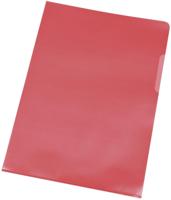 Q-CONNECT L-map, rood, 120 micron, pak van 10 stuks - thumbnail