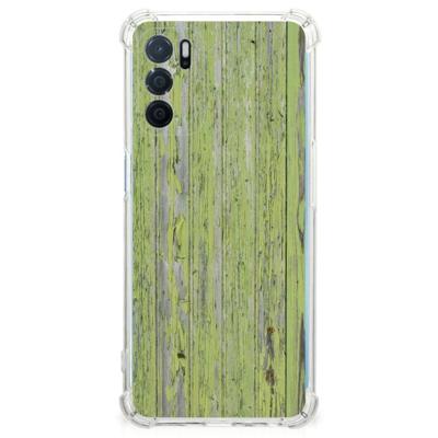 OPPO A16 | A16s | A54s Stevig Telefoonhoesje Green Wood OPPO A16 | A16s | A54s Stevig Telefoonhoesje Green Wood