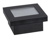 Paulmann 94576 Domenic Inbouwlamp op zonne-energie 0.1 W Warmwit Zwart - thumbnail