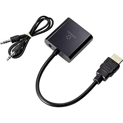Renkforce RF-4531578 HDMI-kabel HDMI / VGA Adapterkabel HDMI-A-stekker, VGA-bus 15-polig 0.15 m Zwart Afgeschermd (dubbel) Renkforce RF-4531578 HDMI-kabel HDMI / VGA Adapterkabel HDMI-A-stekker, VGA-bus 15-polig 0.15 m Zwart Afgeschermd (dubbel)