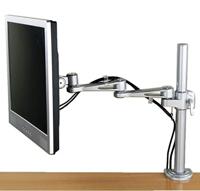 VALUE LCD Monitorarm, 4 draaipunten, tafel montage - thumbnail