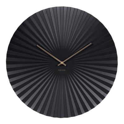 Karlsson WandklokSensu XL zwart - Ø 50cm - KA5658BK