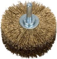 Bosch Accessories 2609256541 Houtstructuurborstel voor boormachines - geribbelde draad, vermessingd, 80 mm 1 stuk(s) - thumbnail