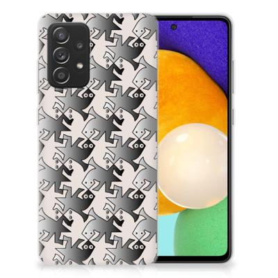 Samsung Galaxy A52 (5G/4G) | TPU Hoesje | Salamander Grey