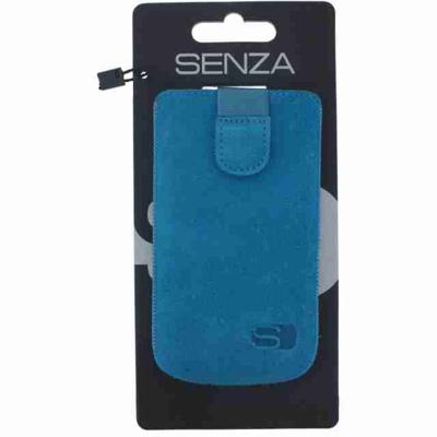 Senza Suede Slide Case Deep Turquoise Size L