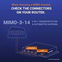 Poynting A-MIMO-0003-V2-14 - 5-in-1 Transport- en auto-antenne - thumbnail