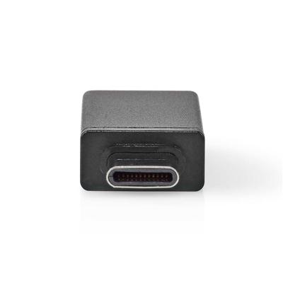 USB-Adapter | USB 3.2 Gen 1 | USB-C Male | USB-A Female | 5 Gbps | OTG | Vernikkeld | Zwart | Envelop