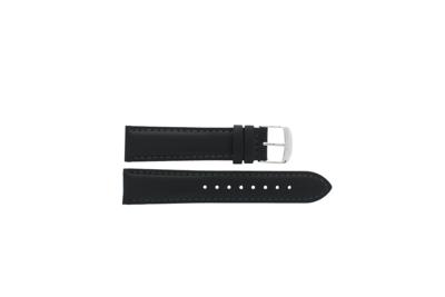 Horlogeband Festina F20446 / F20446-1 / F20446-2 / F20446-3 / F20446-A / F20446-B Leder Zwart 21mm